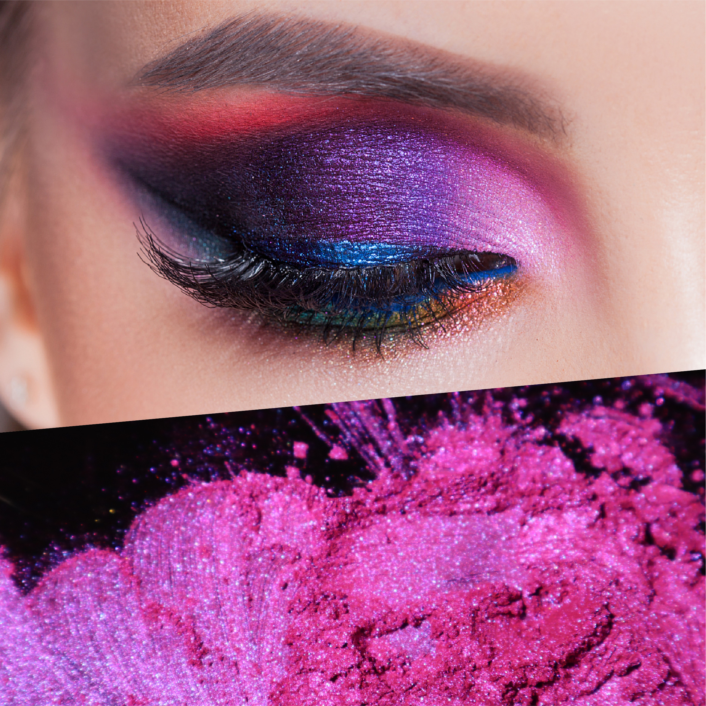 Nový farebný perleťový pigment