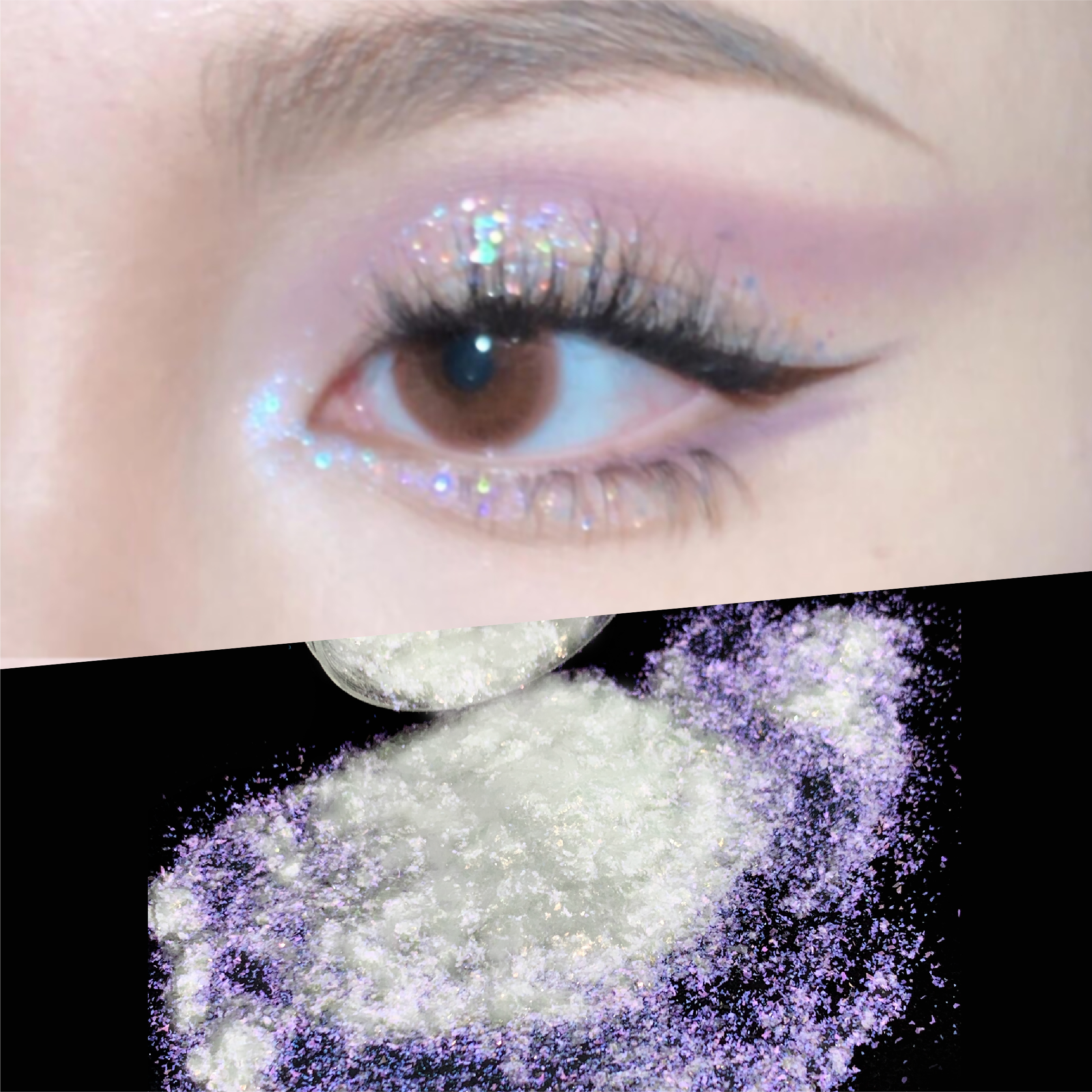 Scintilančný perleťový pigment