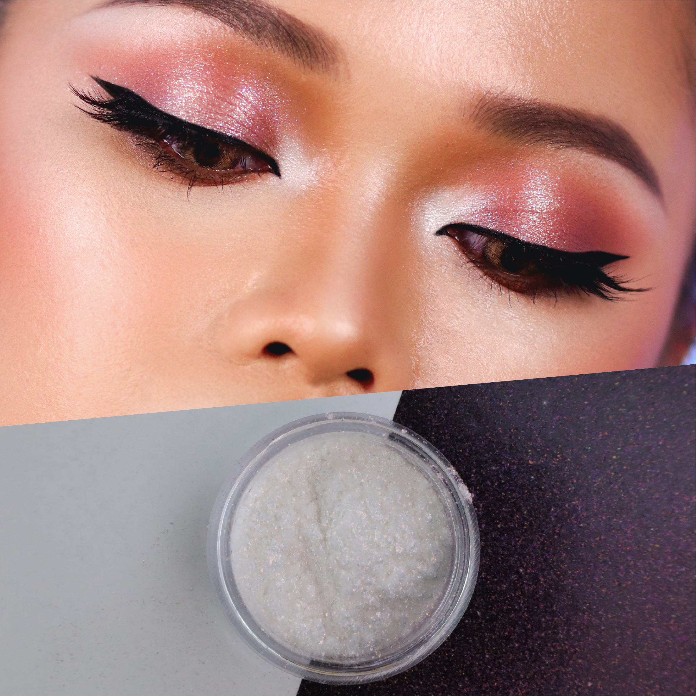 Diamantový interferenčný pearlescentský pigment
