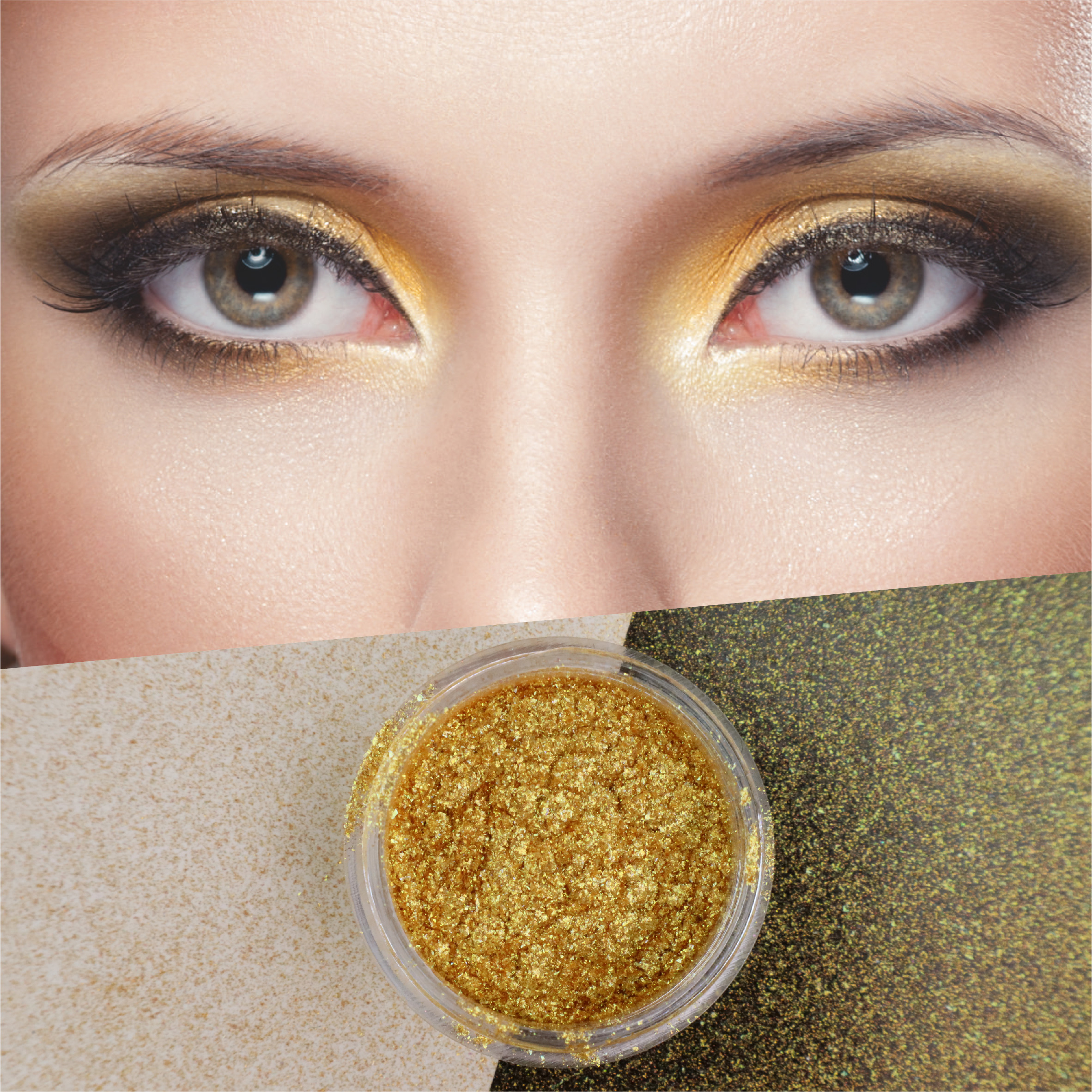Diamant Zlatý perleťový pigment