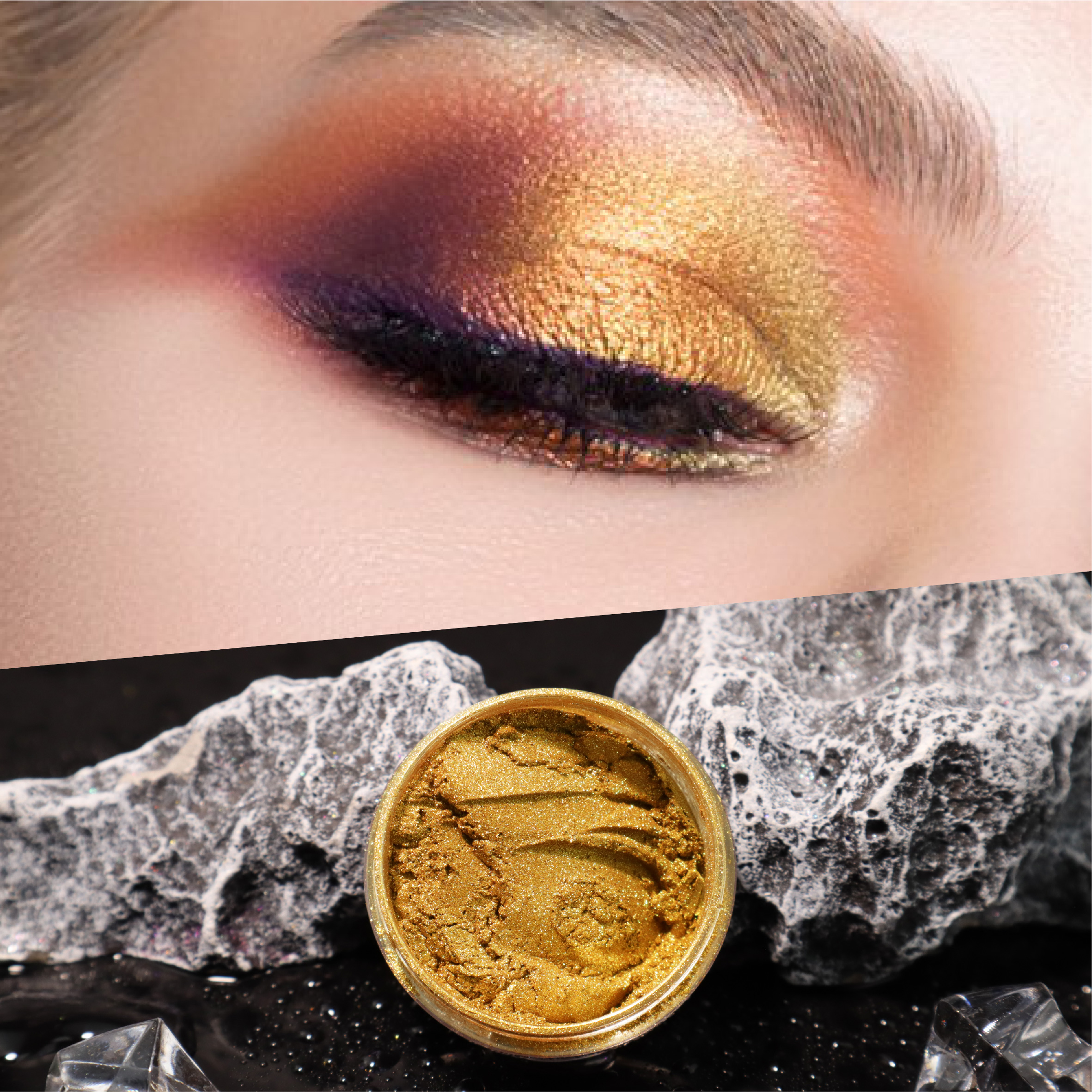 Platinový perleťový pigment
